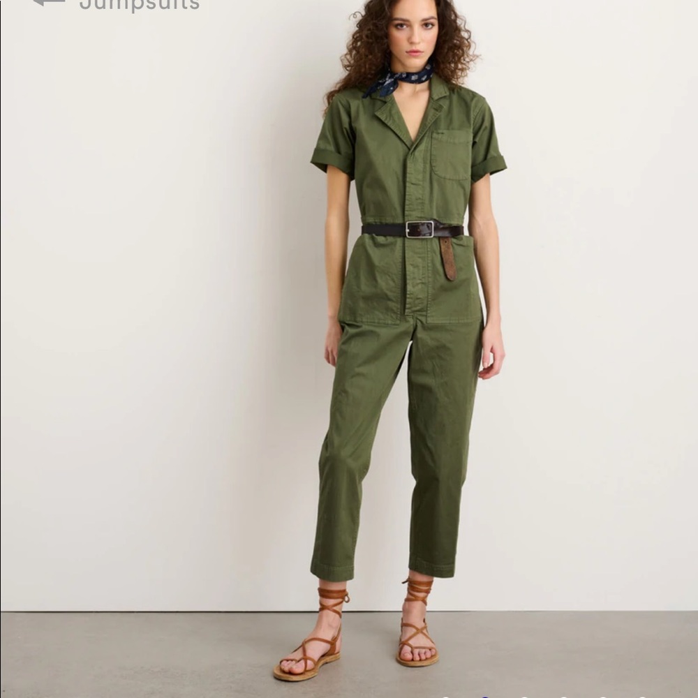 Alex Mill Standard Short Sleeve Jumpsuit